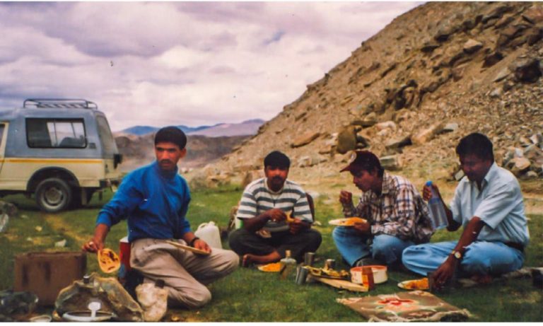 Glimpses of memories at Hanle during July Indian Astronomical Observatory: 25 Years (Part-I)