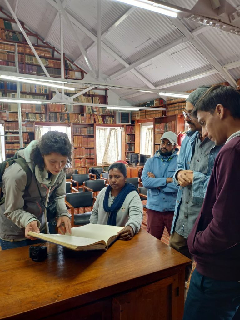 Distinguished Visit by Dr. Sabrina Bechet from the Royal Observatory of Belgium to Kodaikanal Solar Observatory Library
